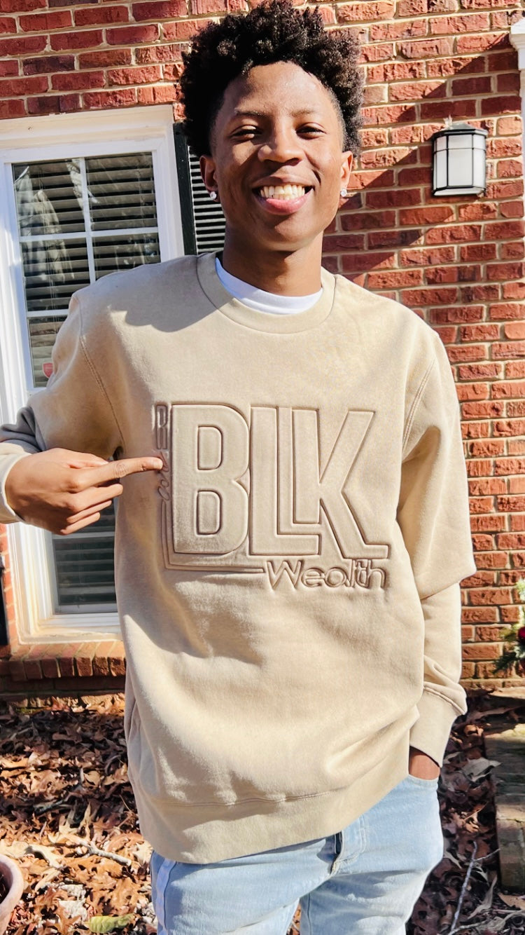 The Embossed Crewneck